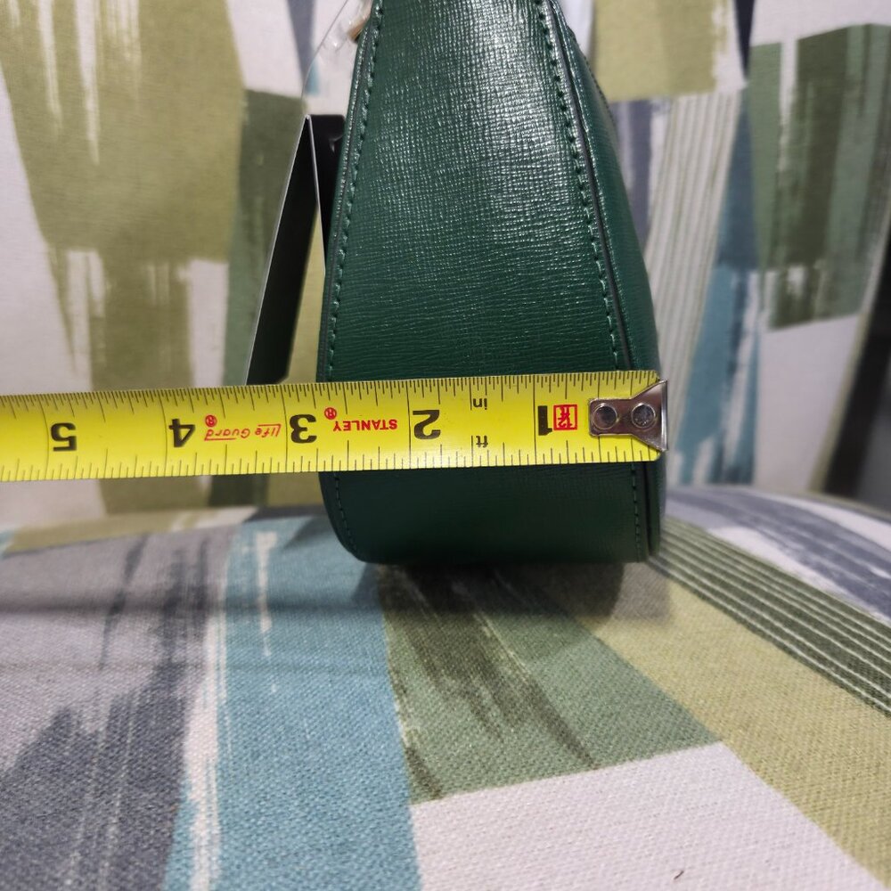 Kate Spade New York Bleecker Saffiano Small Leather Crossbody Bag In Arugula - Picture 5 of 13